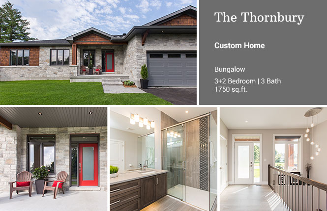 The Thornbury custom craftsman-style home