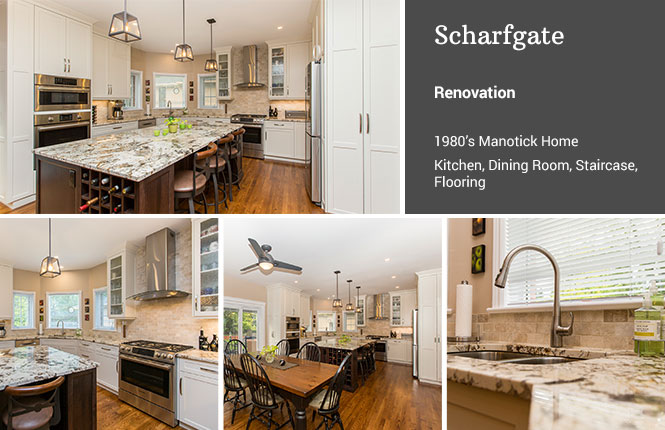 Scharfgate modern and craftsman style kitchen renovation